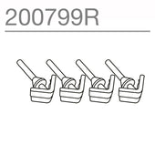 SHAD SH49 / SH50 / SH58X / SH59X Replacement Rubber Lid Stop