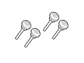 SHAD Replacement Rubber Damper - SH39/SH40/Sh45/SH46