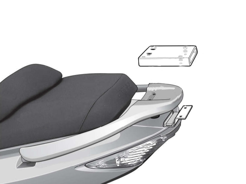 Kymco Xciting 250 (05-15) SHAD Top Box Fitting Kit